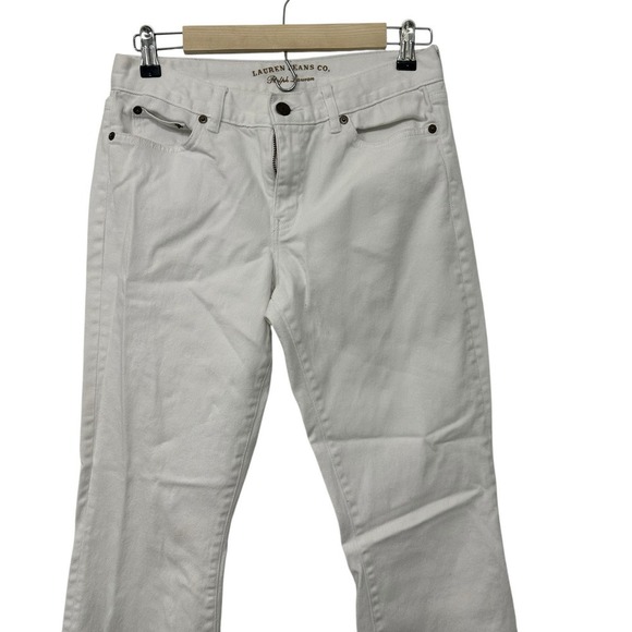 Ralph Lauren Jeans Women's Boot Cut White Size 6 , Spring, Summer - Picture 3 of 6